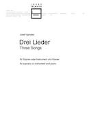 Cover Drei Lieder hoch