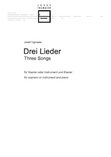 Drei Lieder (Three Songs) soprano